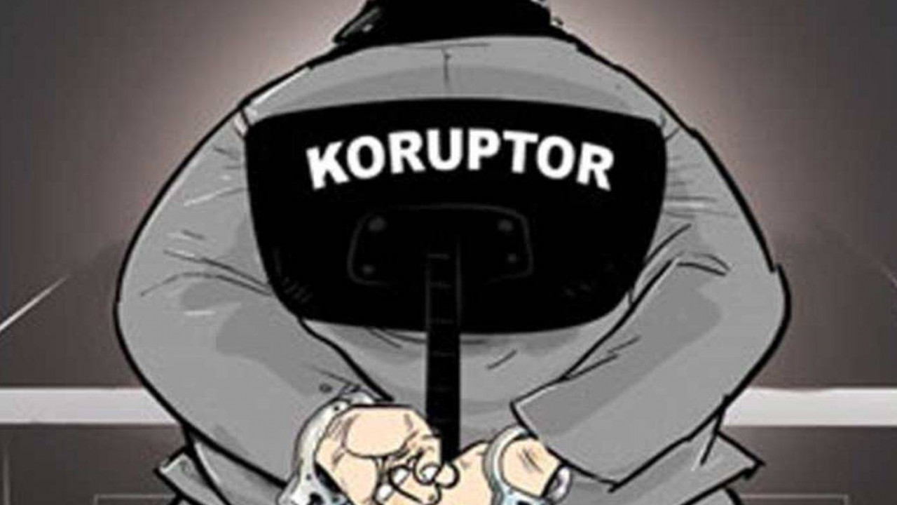 Ilustrasi seorang koruptor