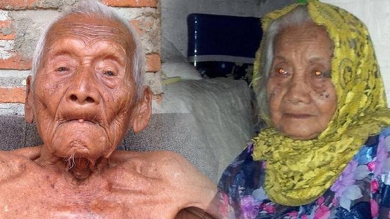 Mbah Gotho dan isteri memiliki usia di atas 100 tahun.