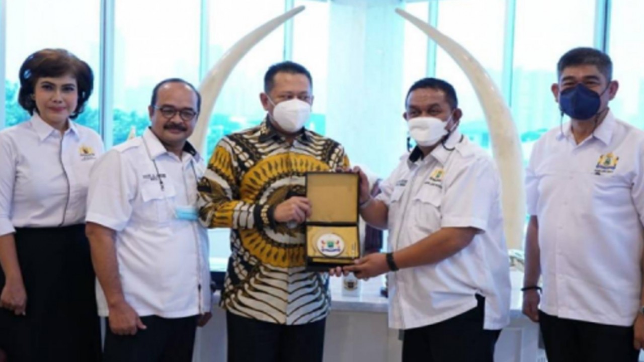 Bambang Soesatyo, Ketua MPR RI bersama Kadin Jawa Barat