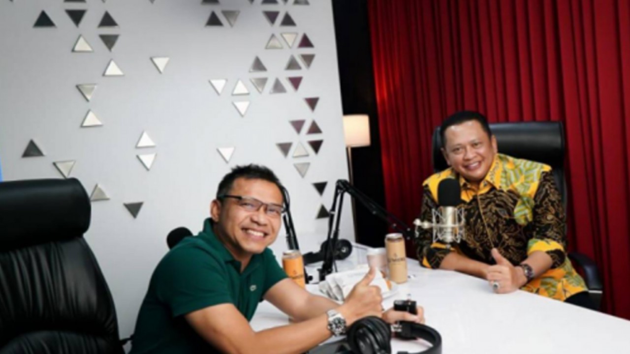 Bambang Soesatyo, Ketua MPR RI bersama Anang Hermansyah
