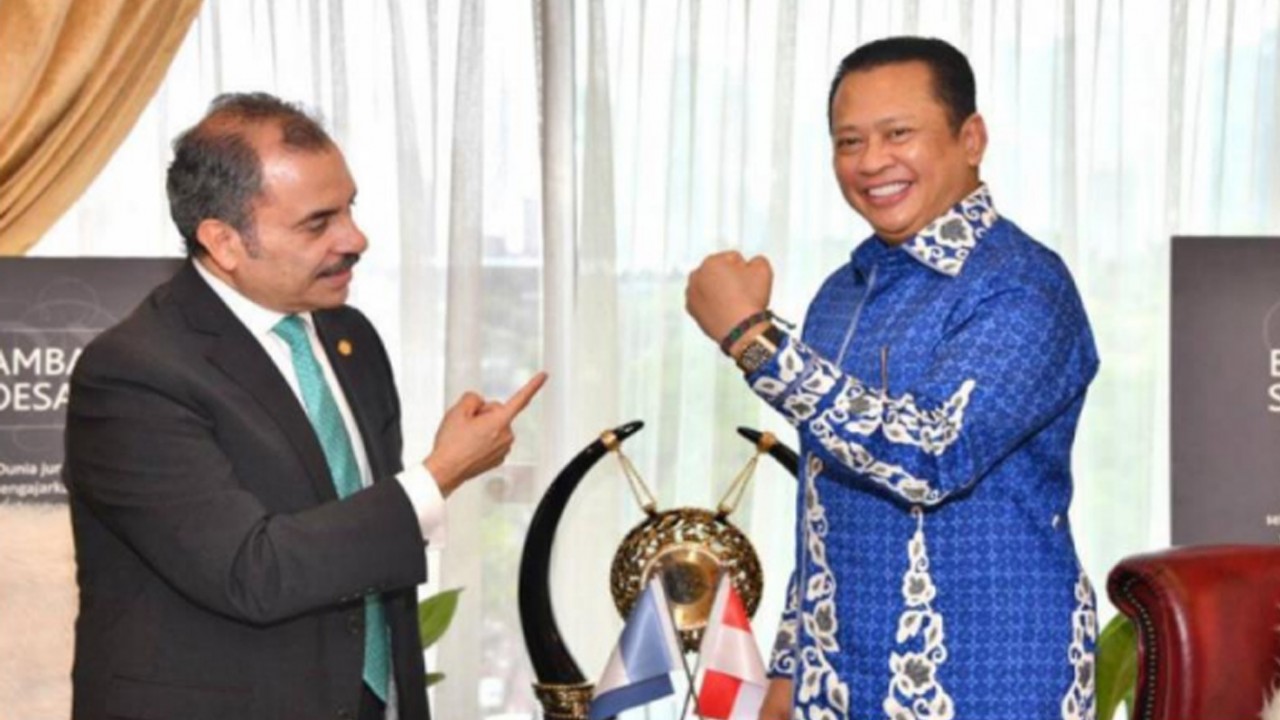 Bambang Soesatyo, Ketua MPR RI bersama Duta Besar Guatemala.