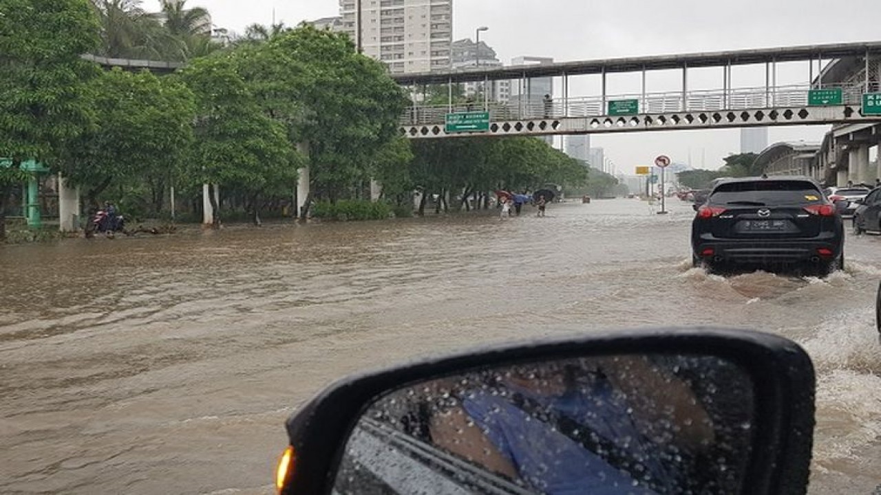 Jakarta banjir. (Net)