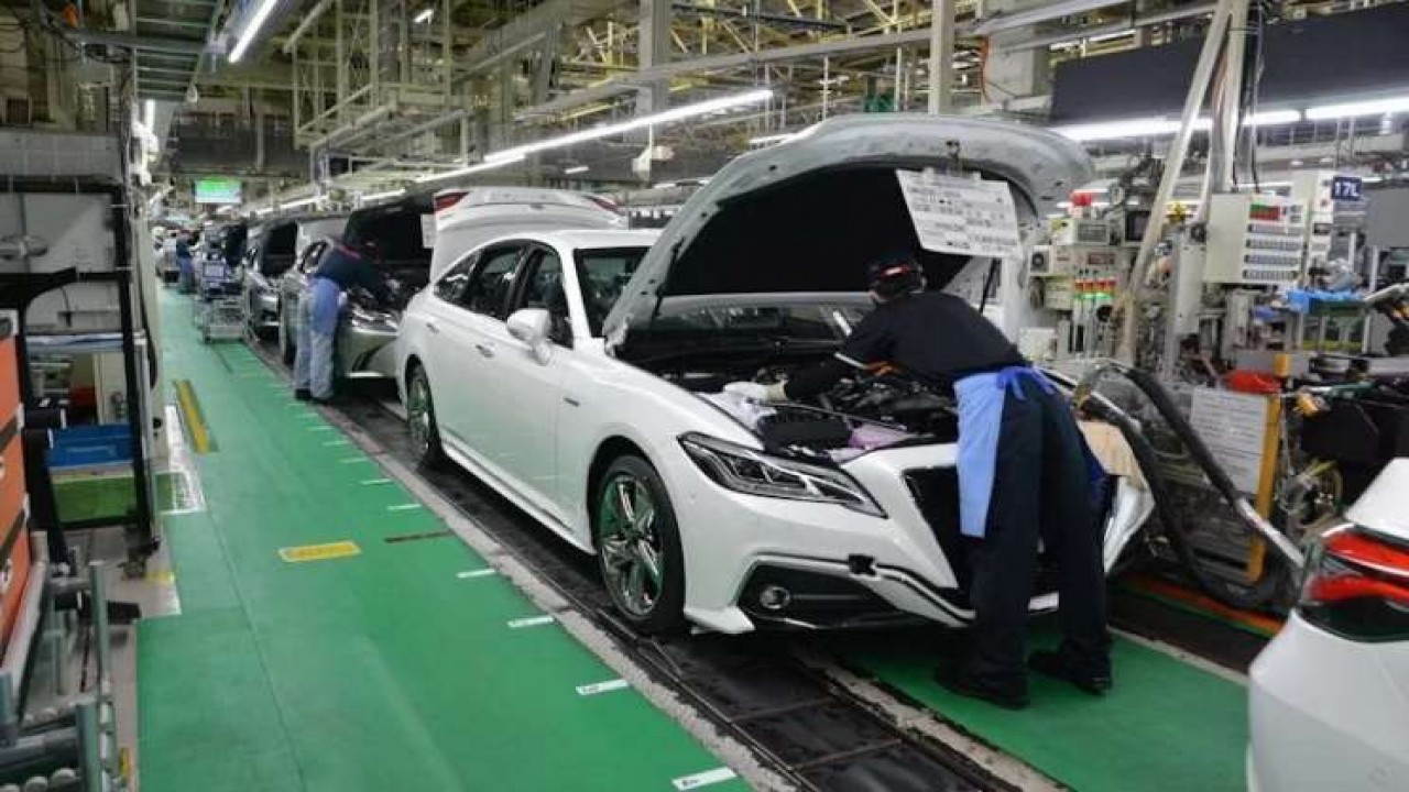 Pabrik mobil Toyota di Jepang. (Toyota)