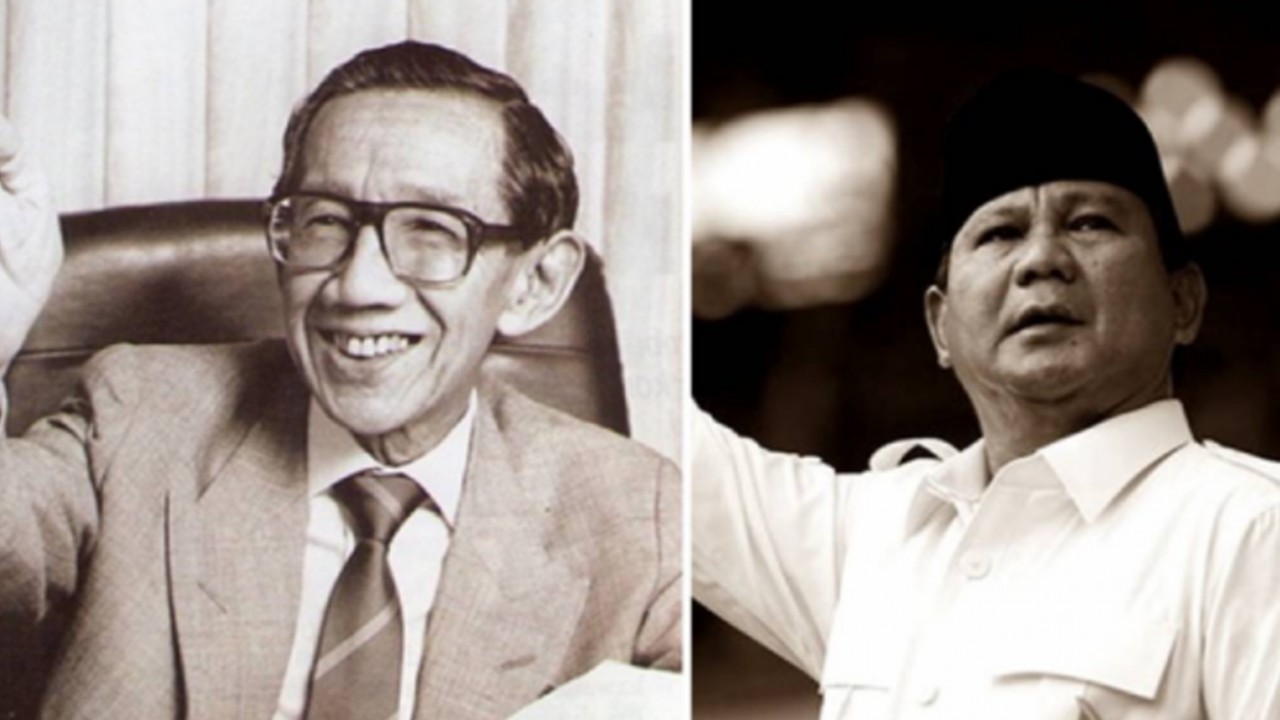 Sumitro Djojohadikusumo, ayah kandung Prabowo Subianto