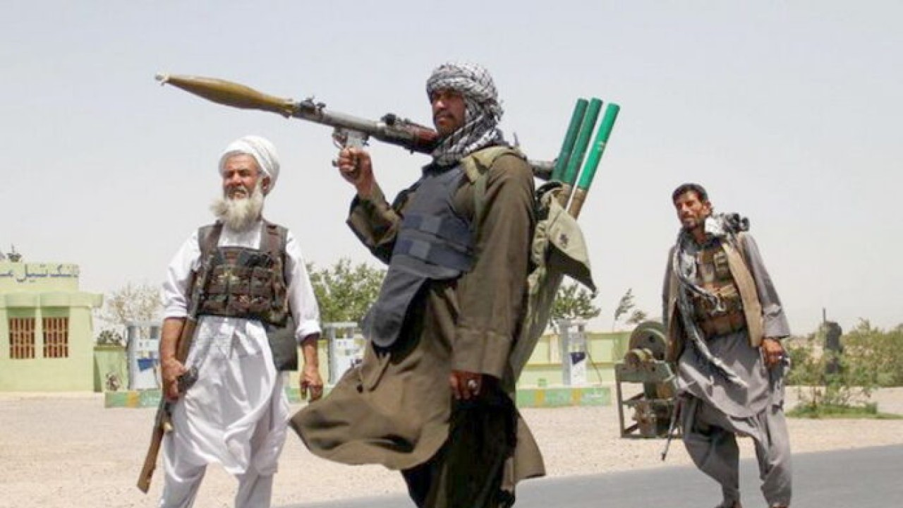 Ilustrasi milisi Taliban. (Reuters)