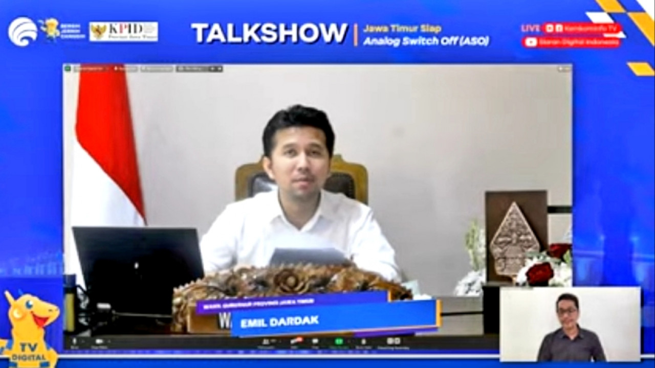 Talkshow Jawa Timur Siap Lakukan ASO