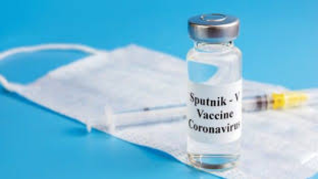 Ilustrasi vaksin covid-19 Sputnik V buatan Rusia