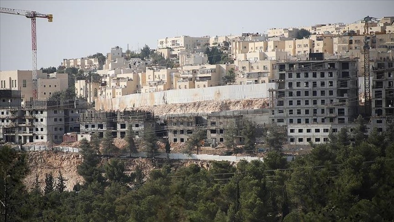 Israel siap bangun ribuan rumah untuk pemukim Yahudi di Tepi Barat. (Anadolu Agency)