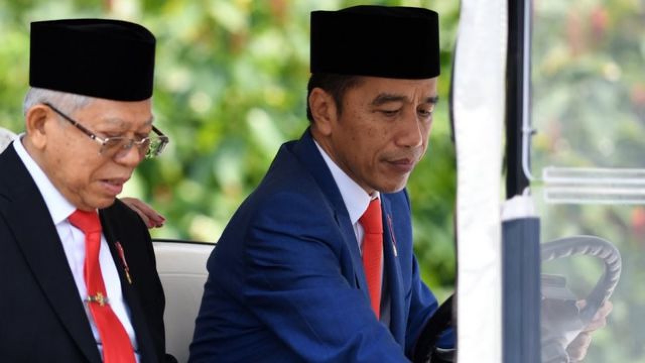 Presiden Jokowi dan Wapres Ma'ruf Amin. (Net)