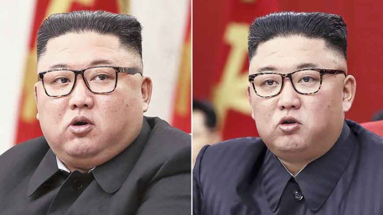 Pemimpin Korut Kim Jong-un terlihat lebih kurus. (AP)
