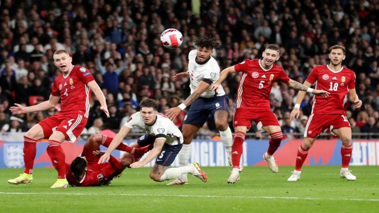 Laga Inggris vs Hungaria di Kualifikasi Piala Dunia 2022 Zona Eropa