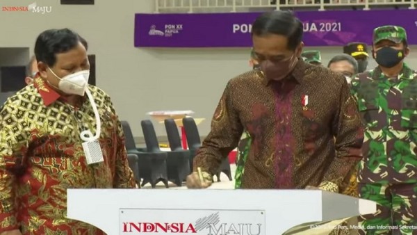 Presiden Jokowi Resmikan Venue PON XX Papua-1633175524