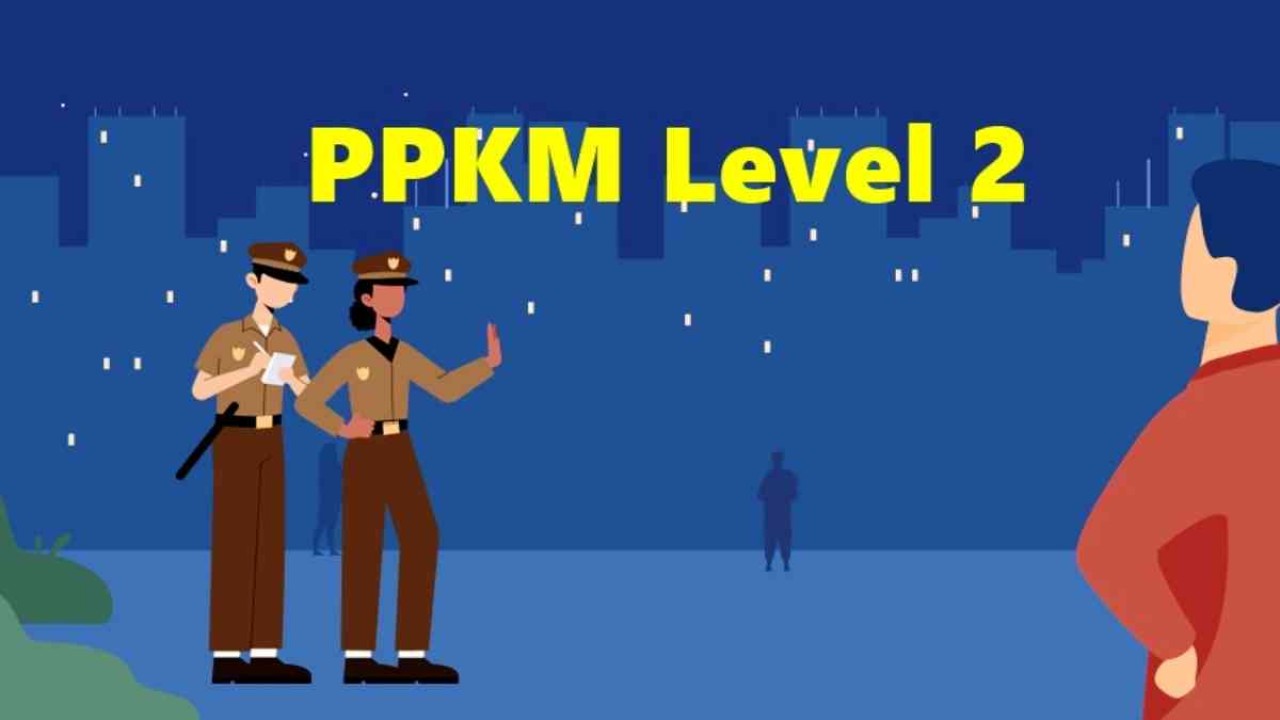 Ilustrasi PPKM Level 2/ist