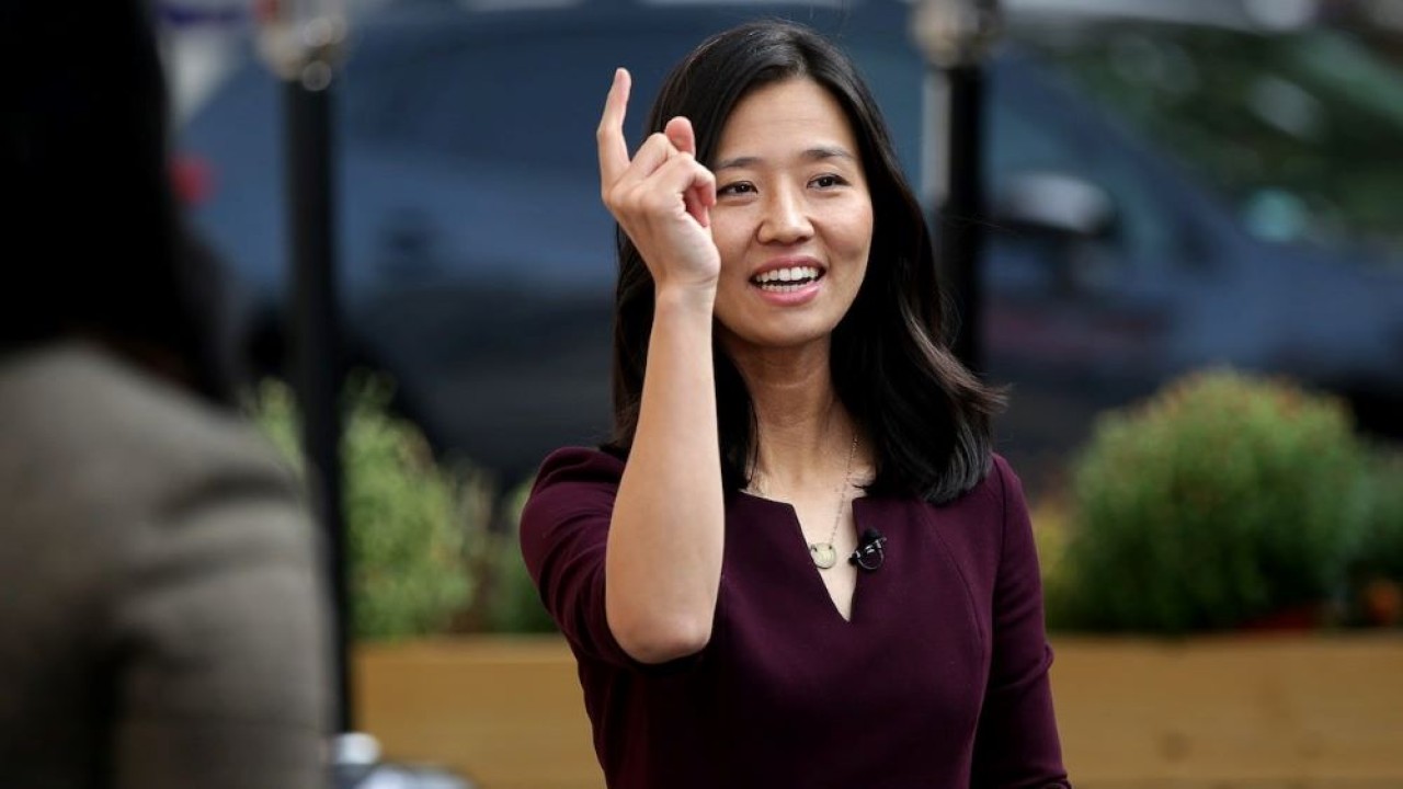 Michelle Wu dilantik sebagai wali kota perempuan pertama di Boston. (Boston)