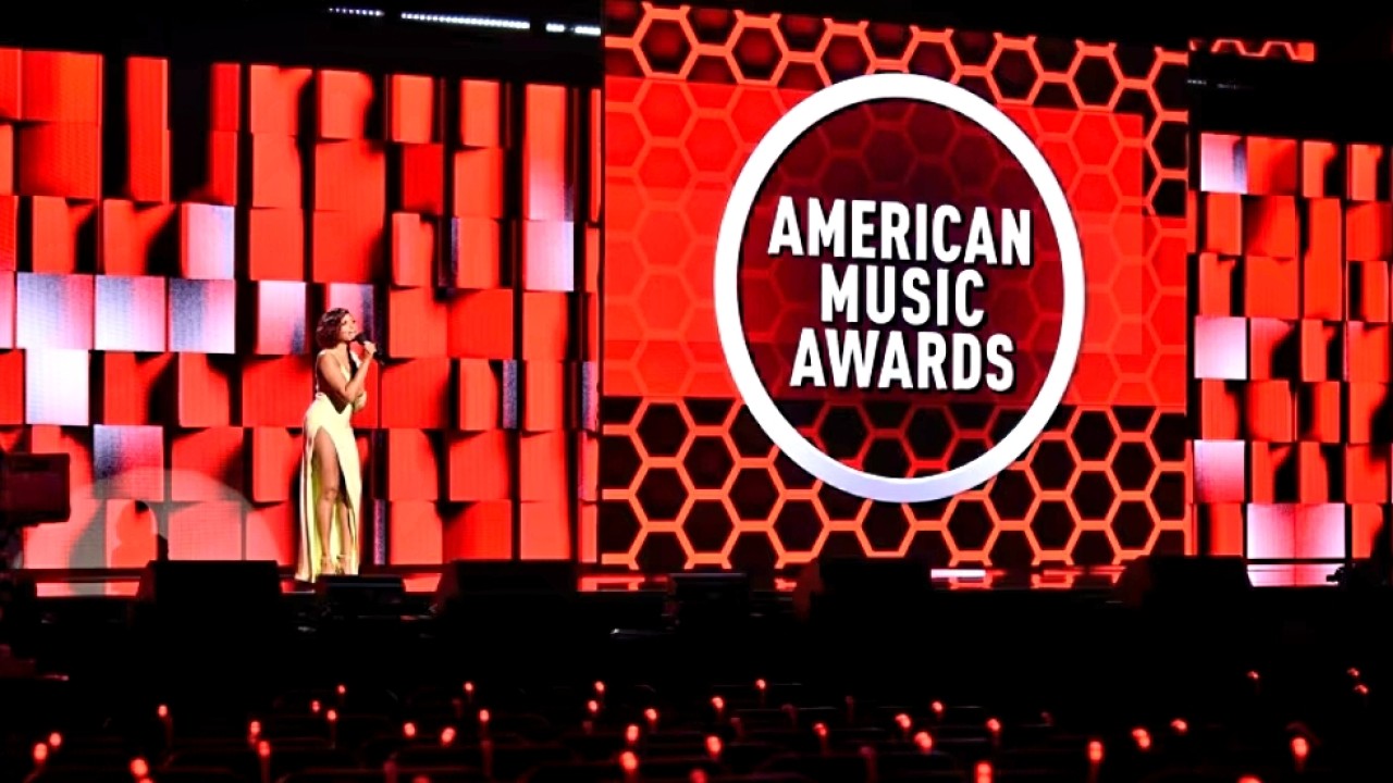 Panggung American Music Awards 2021 (net)