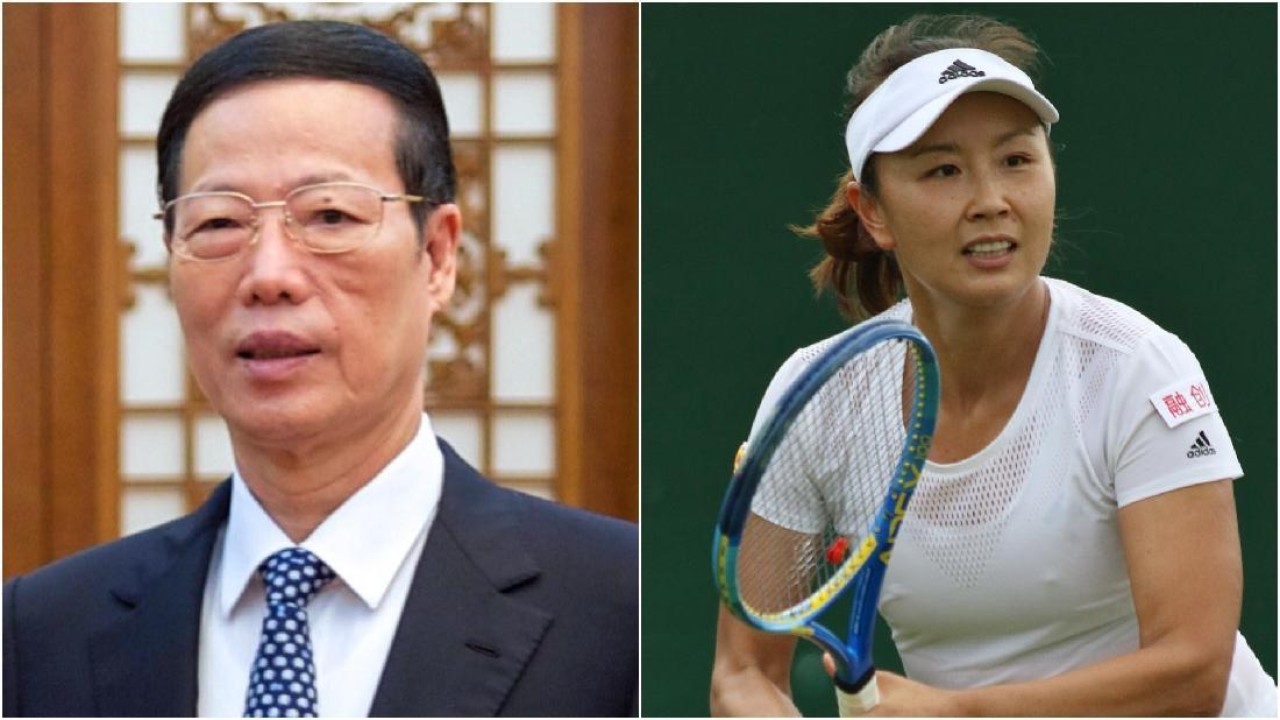 Peng Shuai (kanan) dan Zhang Gaoli (kiri). (Net)
