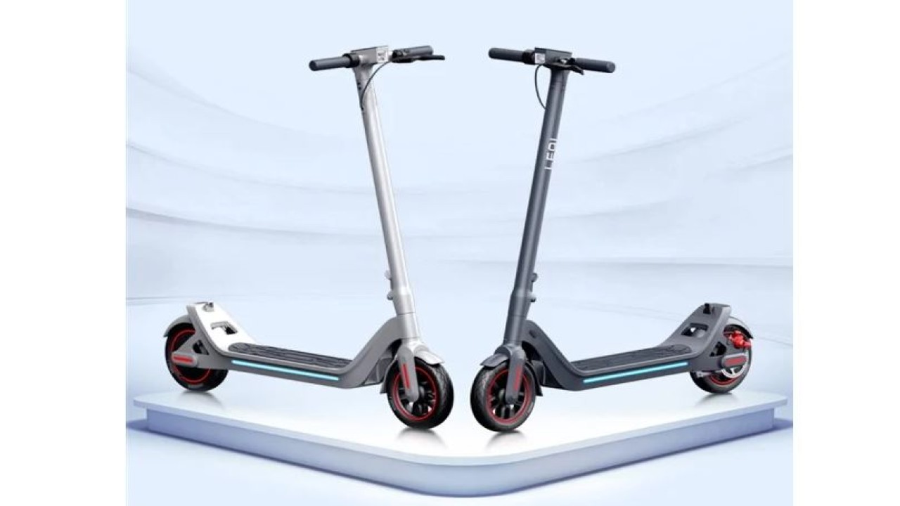 Huawei LEQI Smart Electric Scooter. (Gizmochina)