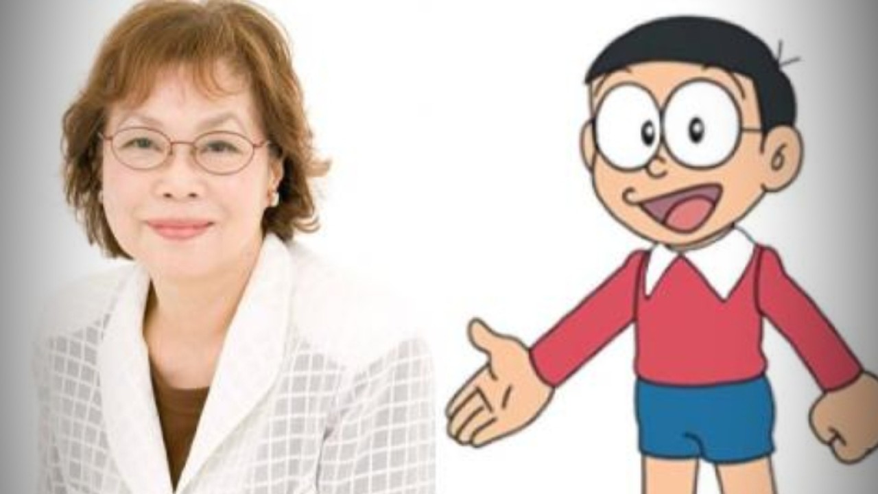 Yoshiko Ota dan karakter Doraemon (net)