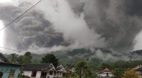 Ilustrasi luncuran awan panas Gunung Semeru-1639713130