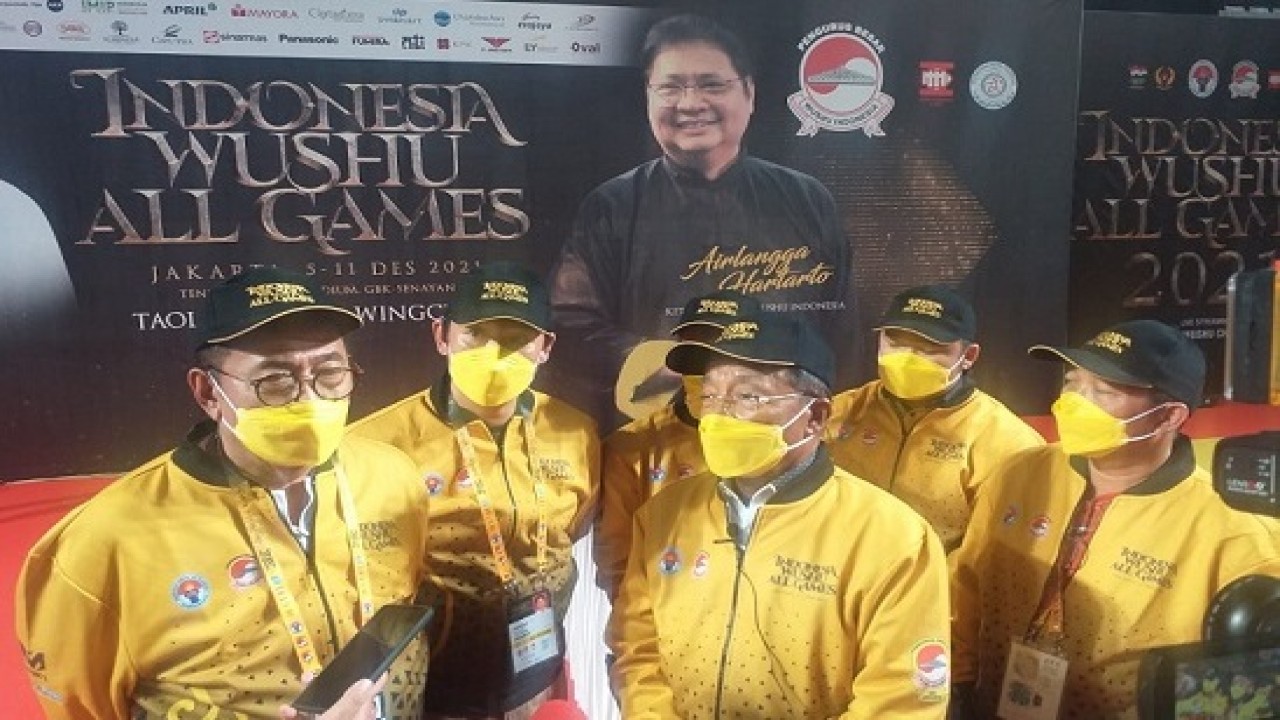 Panitia pelaksana Indonesia Wushu All Games 2021