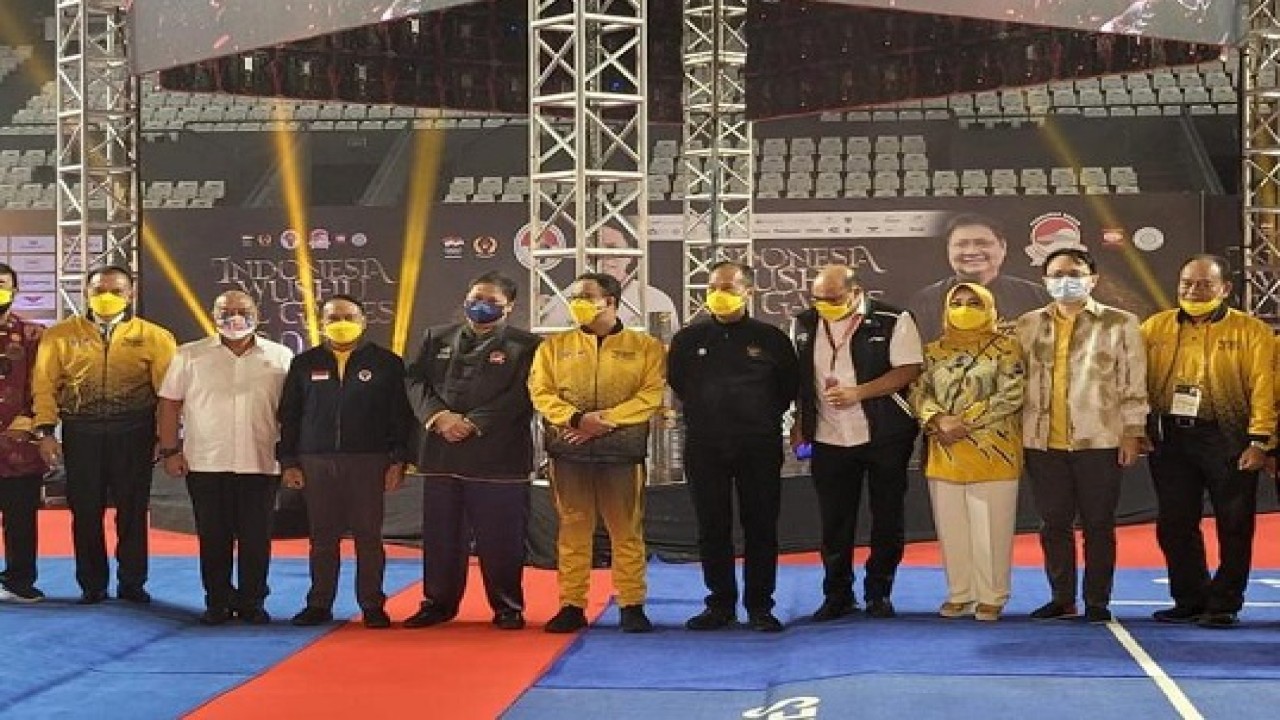 Pembukaan Indonesia Wushu All Games 2021