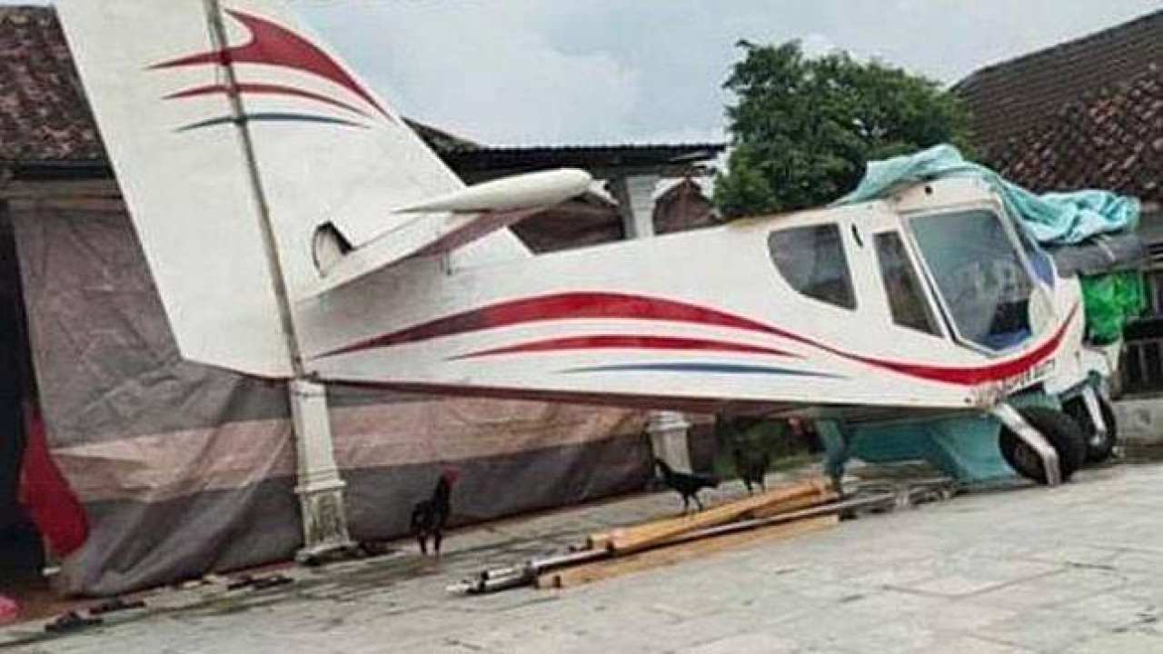 Pesawat STOL hasil rakitan Suryanto/ist