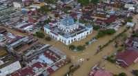 Banjir yang melanda Kabupaten Aceh Utara dilihat dari udara-1641288054