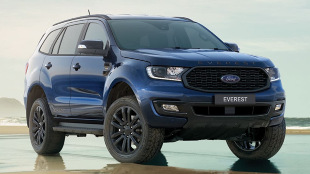 Ford Everest 2021. (CarsGuide)