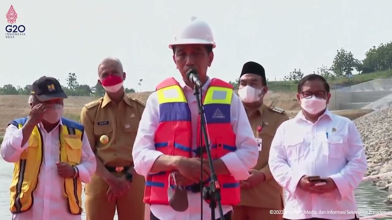 Jokowi resmikan Bendungan Randugunting di Kabupaten Blora, Jateng/ist