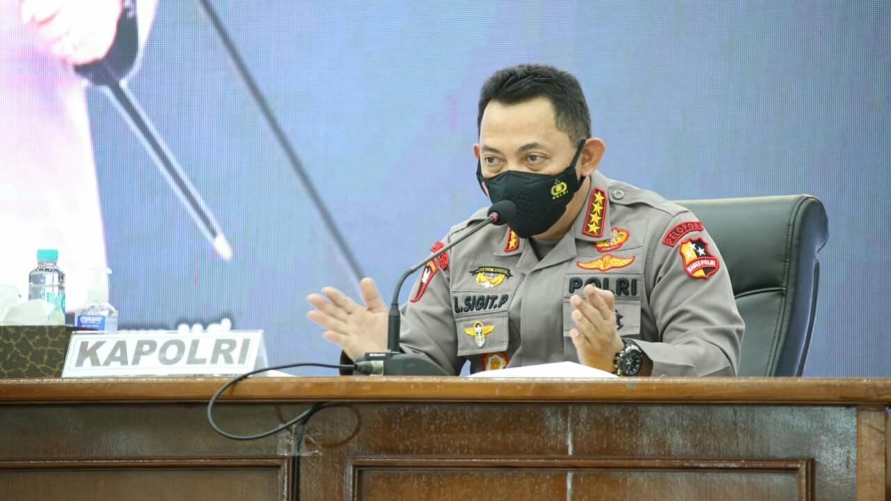 Kapolri Jenderal Listyo Sigit Prabowo.
