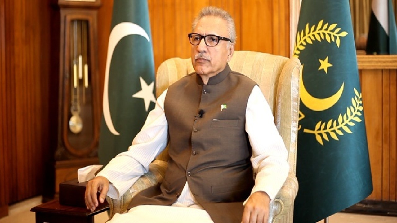 Presiden Pakistan Arif Alvi. (Islamabad Post)