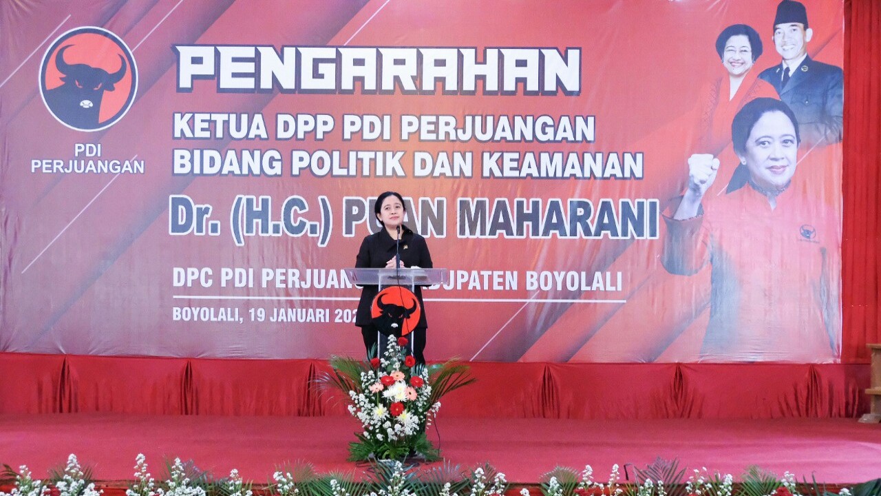 Ketua DPR RI sekaligus Ketua DPP PDI Perjuangan Puan Maharani.