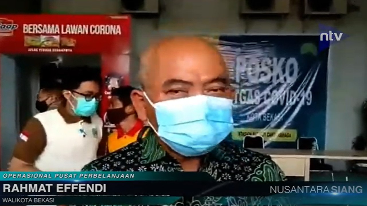Rahmat Effendi, Walikota Bekasi, (dok. Nusantara TV)