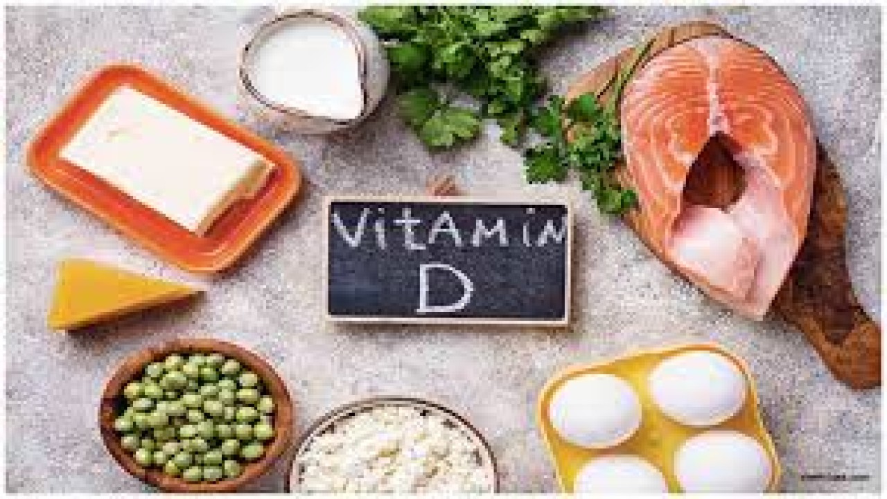 Ilustrasi makanan dan produk-produk yang mengandung vitamin D/ist