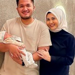 Keisha Ratuliu bersama suami dan anak. (Instagram)-1643792524