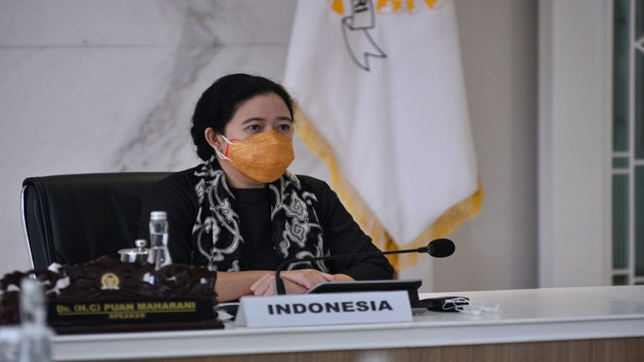 Ketua Dewan Perwakilan Rakyat (DPR) Puan Maharani