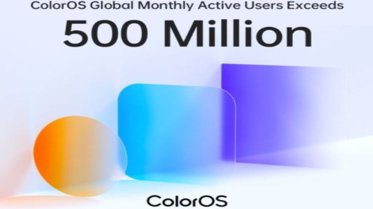 Oppo ColorsOS punya 500 pengguna aktif secara global. (Gizmochina)