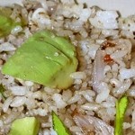 Penampakan nasi goreng alpukat. (net)-1645778990