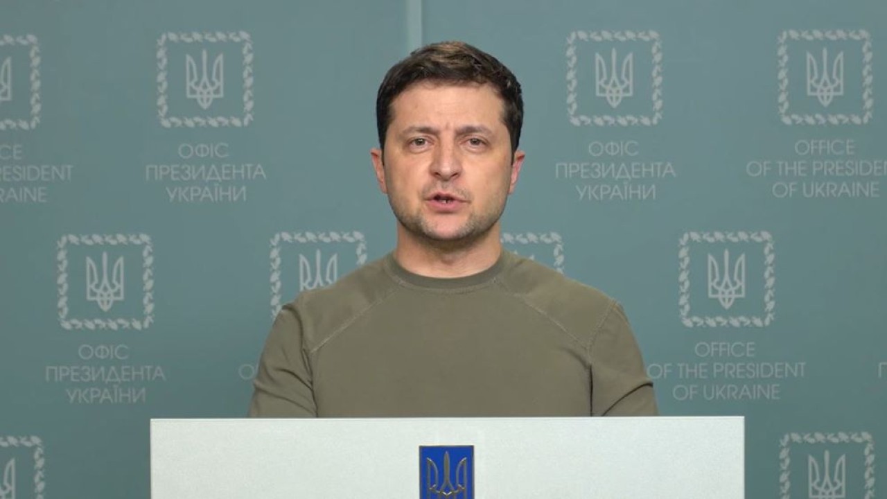 Presiden Ukraina Volodymyr Zelenskyy.  (Istimewa)