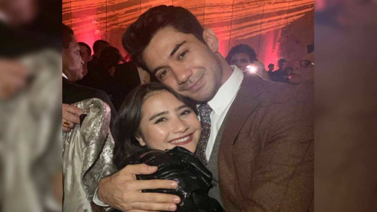 Prilly Latuconsina dengan Reza Rahadian/ist