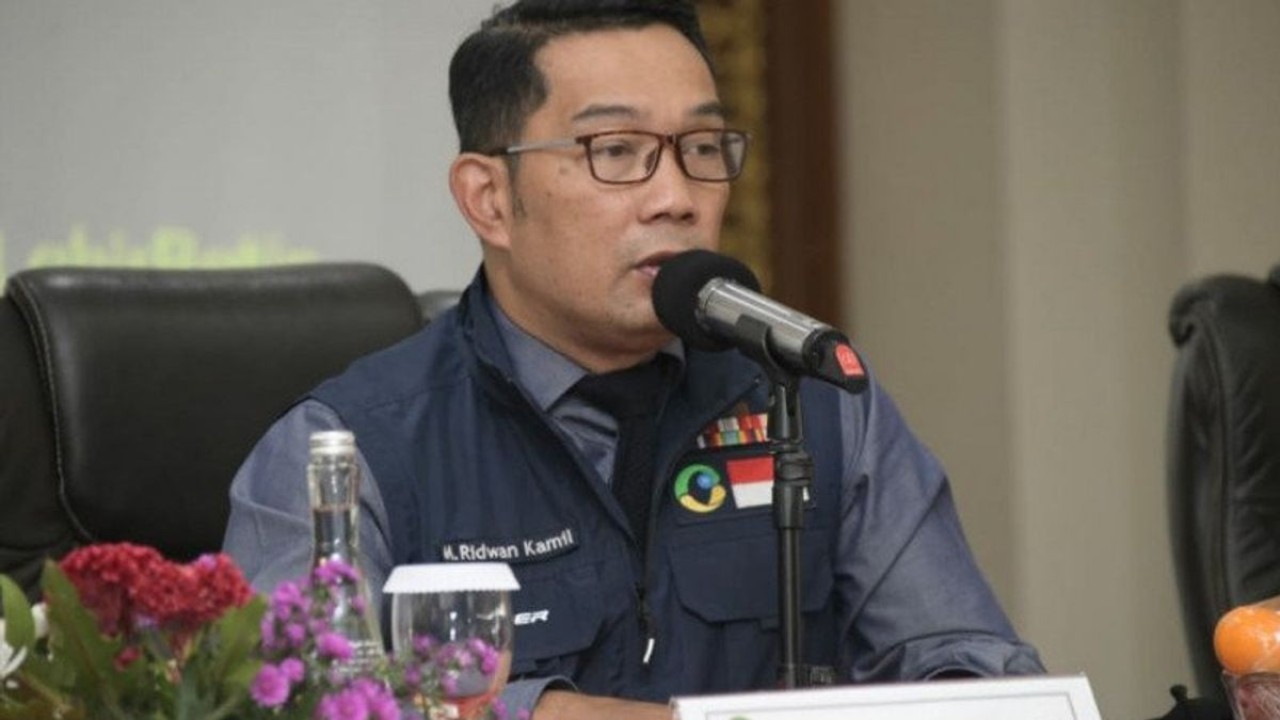 Gubernur Jabar Ridwan Kamil. (Net)