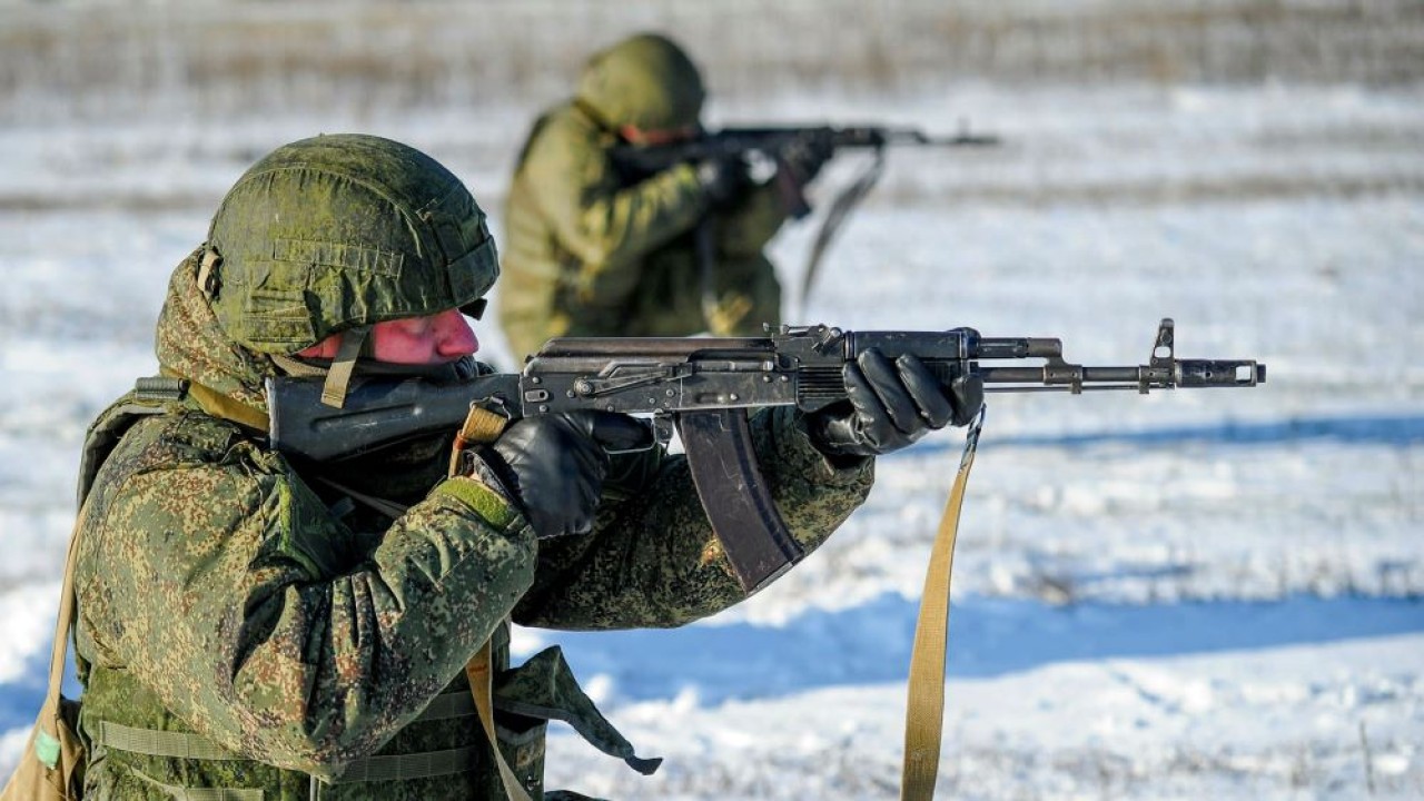 Ilustrasi intelijen Ukraina sebut pasukan Rusia pasang bahan peledak di Donetsk. (Financial Times)