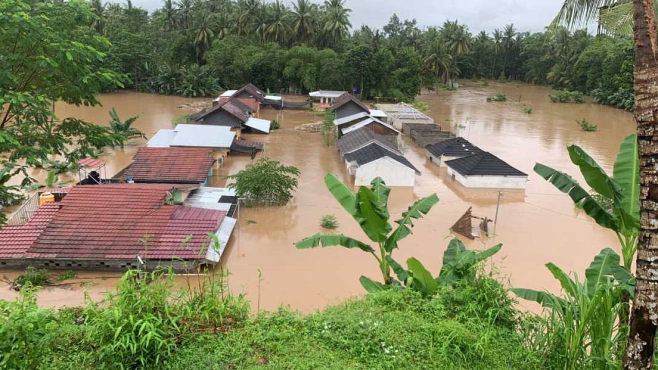 Ilustrasi banjir. (Net)