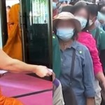 Biksu Phra membagikan uang kemenangan lotrenya kepada masyarakat setempat-1647694256