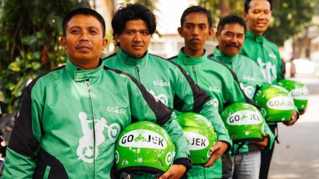 Ilustrasi driver Gojek. (Net)