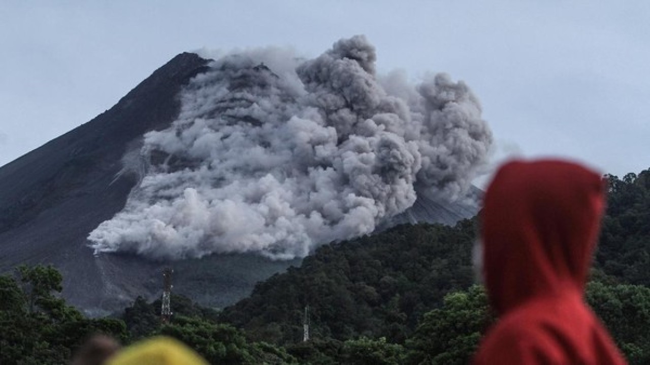 Erupsi Gunung Merapi. (Antara)