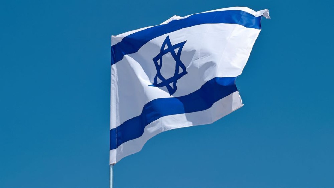 Ilustrasi bendera Israel. (Istimewa)