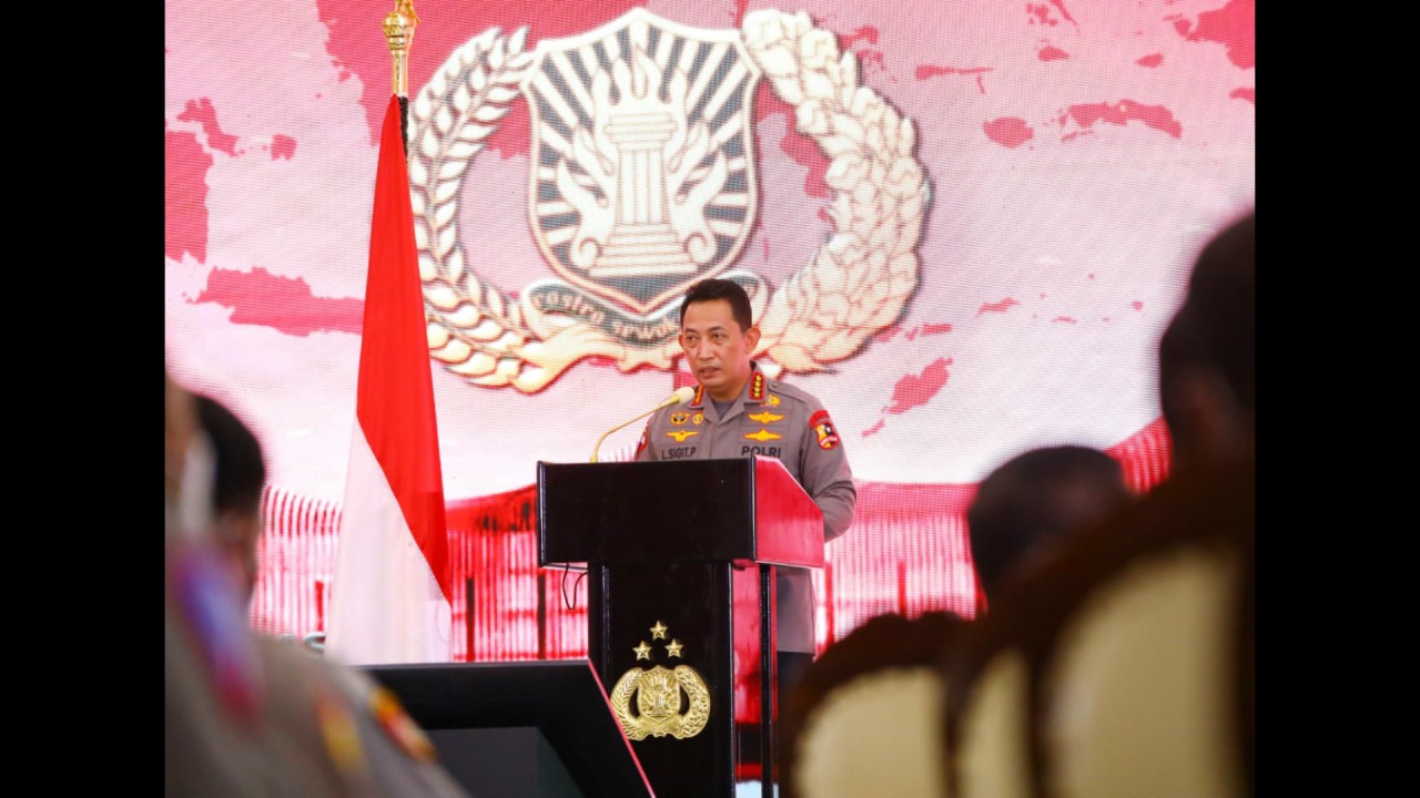 Kapolri Jenderal Listyo Sigit Prabowo.