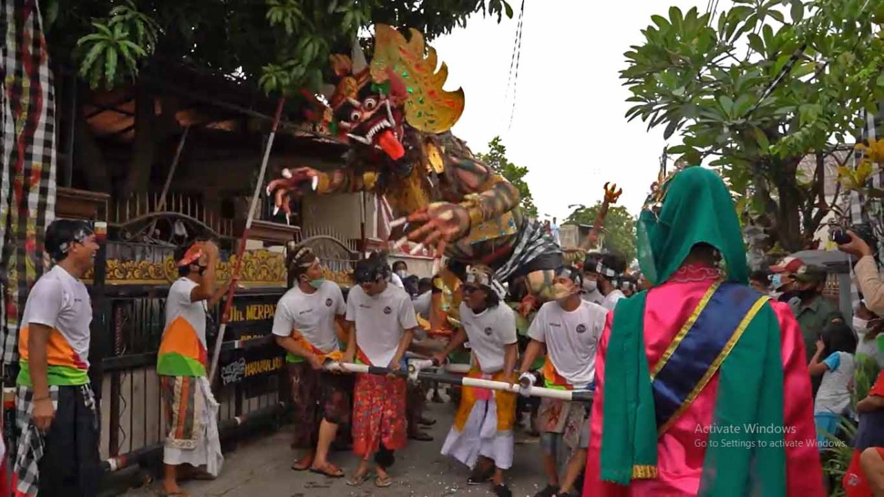 Karnaval seni budaya di Kampung Bali di Kota Bekasi, Jawa Barat/ist