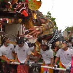 Karnaval seni budaya di Kampung Bali di Kota Bekasi, Jawa Barat-1646308948